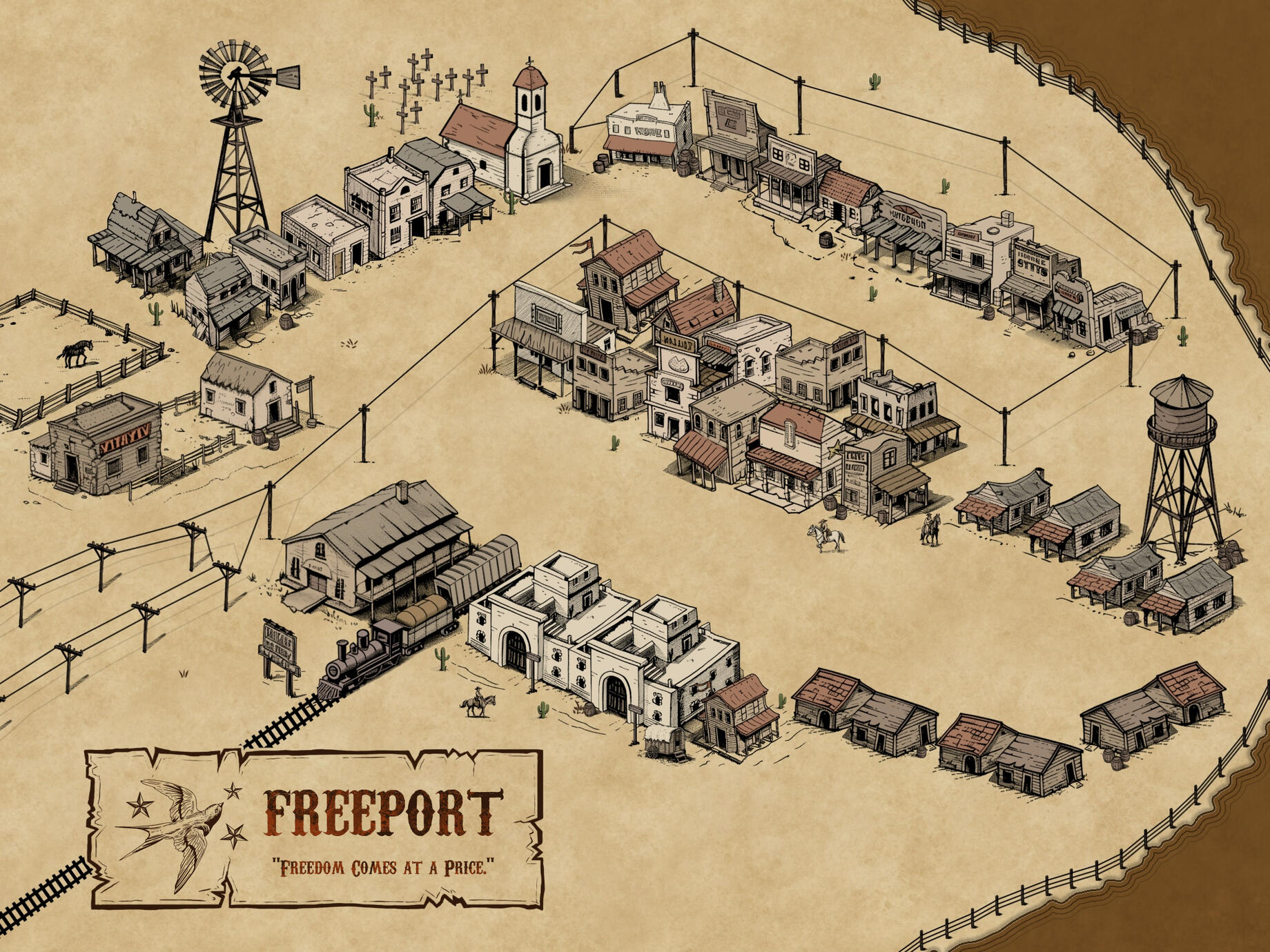 Map of the Dustlands circa 472 P.R.